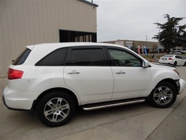 2008 Acura MDX White 3.7L AT 4WD #A22638
